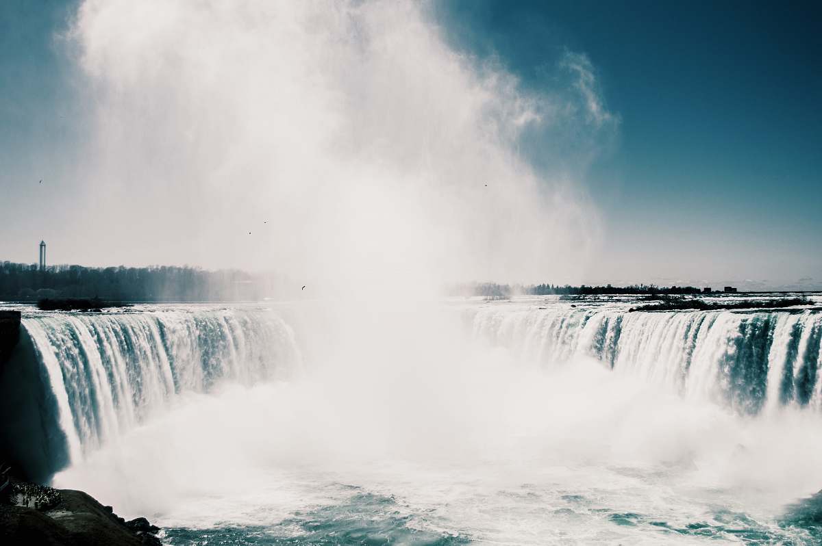 niagara falls landscape photography of waterfalls water